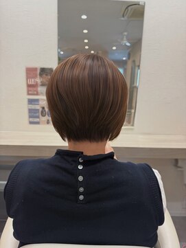 イマージュ 志免店(image) 面の美しさにこだわった、大人のコンパクトボブ