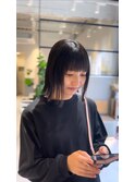 小顔ロブ