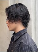 波巻きスパイラルパーマ
