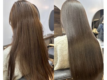 アンベリール(Embellir)の写真/◆本格派髪質改善専門店◆ハイダメージに特化した髪質改善 salon!今までにない柔らかい質感の指通り実現