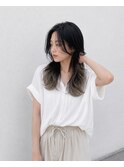 グラデーション×シルバー×グレージュ