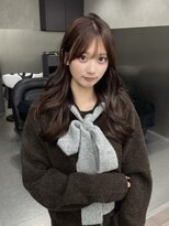 ジーニー 千葉(GENiE)&nbsp;韓国レイヤーカット/顔周り/グレージュ/【古荘竜生】