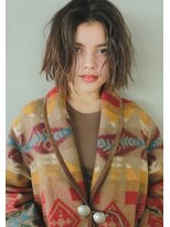 ナヌーク シブヤ(nanuk shibuya) 毛先を逃したパーマで外国人風に□□□