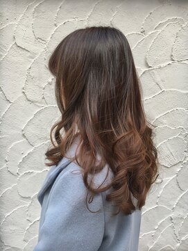 アンプレヴーアジュテ(Impre'vu ajoute) グレージュグラデーションカラー