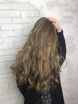 プライズ アイリス 池袋東口店(prize Iris) ミルクティー グレージュ/ダブルカラー/オルチャンロング池袋