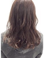 ヘアールームキュー(HAIR ROOM quu+)&nbsp;パープルカラーが可愛い♪ミディアムレイヤーカット★