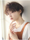マッシュショート/ショートパーマ/大人ショートカット/30代/40代
