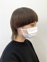 アメイジングヘアー 中沢店(AMAZING HAIR)&nbsp;【AMAZING HAIR中沢店/鳥越】個性派ウルフ×スモーキーベージュ