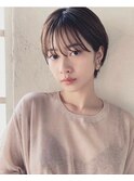人気ショートスタイル♪大宮顔周り髪質改善レイヤー前髪カット　