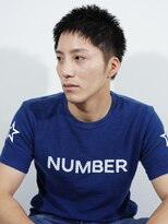 ワンワンオー バーバーショップ 博多店(@110 BARBER SHOP)&nbsp;ショートスパイキー