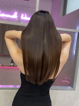 ロンドメリア 天神大名店(Lond Melia) 髪質改善縮毛矯正でツヤサラストレート 髪質改善/艶髪/縮毛矯正
