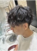 メンズカット＋ツイストスパイラル
