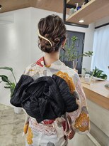 イット(it.)&nbsp;it. YUI 浴衣アレンジ 浴衣着付 ヘアアレンジ