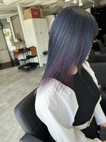 ラフ 難波店(LAFF) #黒髪#ボブルフ#ネビージュ#小顔#ワンレン