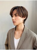【ステップボーンカット】メンズショートマッシュ
