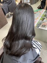 フォルテ 草薙店&nbsp;韓国艶髪　暗カラー　西村ひより