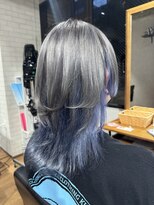 ビスイル 秋葉原店(Vis ill) メンズライクミニウルフショートウルフウルフパーマハイライト