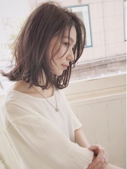 エフフォーユアヘアー 北方店(F for your hair)の写真/カラー前よりした後の方が髪の状態が圧倒的に良くなっている！と実感できる施術にこだわりを持っています☆