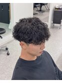 マッシュ波巻きパーマ静岡メンズパーマ