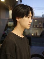 ネロ ヘアサロン 渋谷(NERO HAIR SALON)&nbsp;【眞下秋歩】アイロンなし◎メンズセンターパート