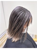 アフューズバイストゥー(Vfuse by StueW)&nbsp;before、afterバレイヤージュ7/髪質改善/白髪ぼかし/ブリーチ