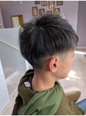 ナチュラルツーブロック