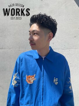 ワークス ヘアデザイン(WORKS HAIR DESIGN) 刈り上げ　メンズパーマ