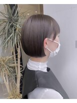 ヘアサロン エフ 渋谷(F)&nbsp;#ミニボブ#ボブ#グレージュ