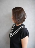 ほんのりレイヤーショートボブ
