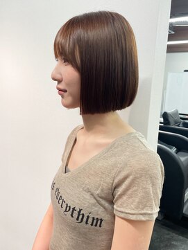 ロンド ブランシュ 錦糸町北口(Lond blanche) くびれヘア/顔周り/韓国/ボブ/レイヤーカット/前髪/カラー錦糸町