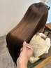 【髪が不足している栄養を補給】カット＋カラー+予防トリートメント