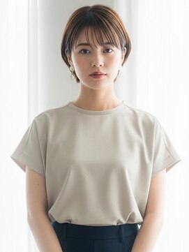 ザボヘアーデザイン(ZABO hair design) 好印象ふんわりショート【太宰府市通古賀】