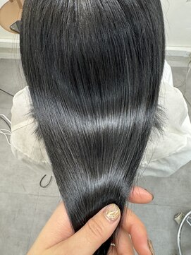 キイ ギンザ(k.e.y GINZA) 髪質改善/酸性ストレート/グレージュカラー