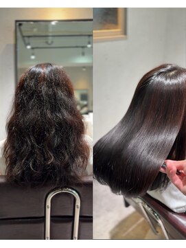 アイノア シノン 神保町(AInoa sinon) 髪質改善縮毛矯正で毎日が楽になる…