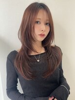 ミレバイジェニー (mirae by geny)&nbsp;レイヤーカット　ハッシュカット