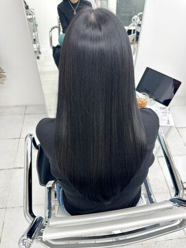 《sheer /稲葉》#髪質改善カラー#ダークグレー