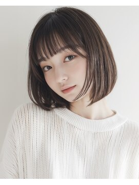 hum 立川【ハム】髪質改善・酸性ストレート・縮毛矯正 ココアベージュ/オリーブグレー/小顔/黒髪[立川/髪質改善]