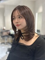 ユーフォリア 池袋東口駅前店(Euphoria)&nbsp;エギョモリ×ヨシンモリ◎韓国レイヤーカット透明感カラー美髪