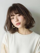 プラス セカンド ヘア(Plus 2nd)&nbsp;チョコレートブラウン×ゆるふわ巻き