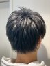 【メンズ】カット+眉毛カット+炭酸シャンプー[池袋]