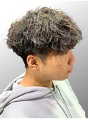 大分20代30代マッシュシャドウパーマツイストシャドウ