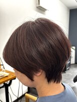 アンド 夙川(AND) クールショート/大人ショートボブ/ピンクベージュ☆