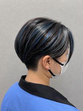 ノッシュ 七隈店(Hair Spa Nosh) ライトブルーハイライト