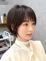 ショート ヘアー デザイン(short hair design) 大人かわいいショートボブ