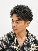 オールバーバー(OR BARBER)&nbsp;メンズ　40代　ニュアンスパーマ