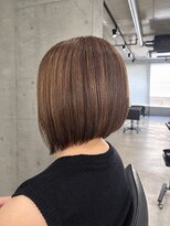 モッズ ヘア 新宿サウス店(mod's hair)&nbsp;前下がりボブでクールな印象に！