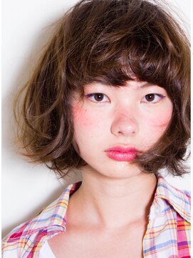 メイクス 表参道(MAKE'S omotesando) 【小顔に見せる!】ゆるふわニュアンス ボブ20代/30代/40代