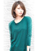 大人可愛い×ふんわりボブ