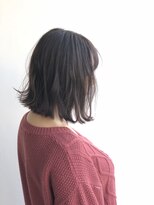 ヘアメイク オブジェ(hair make objet)&nbsp;切りっぱなしボブ パープルグレー ☆☆☆KAI★★★