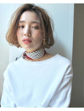 ニール 名古屋 伏見 丸の内(NEELU) 【Neelu】ナチュラルかわいい質感ボブ